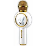 MG Bunny Bluetooth karaoke mikrofon bílý – Sleviste.cz