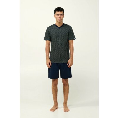 Vamp pánské pyžamo Pyjamas 23653 180 Blue – Hledejceny.cz