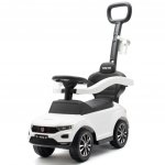Baby Mix s vodící tyčí VOLKSWAGEN T-ROC bílé – Zboží Mobilmania