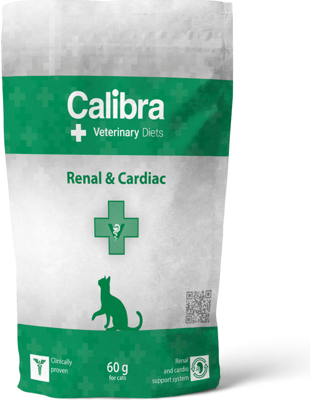 Calibra VD Cat Renal & Cardiac 60 g