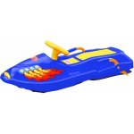 Plastkon Snow Boat Bob s volantem modrá – Zboží Mobilmania