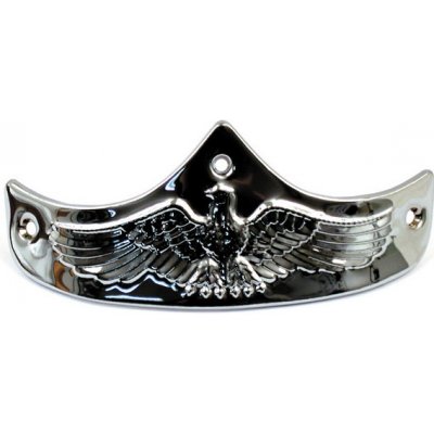 Koncovka predného blatníka, reliéf orla. Chróm | Zboží Auto