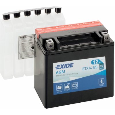 Exide YTX14-BS, ETX14-BS – Zbozi.Blesk.cz