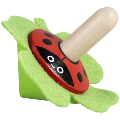 Detoa Dřevěná káča s plstí Beruška – Hledejceny.cz