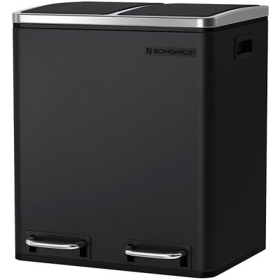 Songmics LTB60BK černý 2 x 30 l – Zboží Dáma