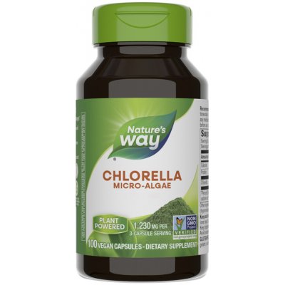 Nature's Way Chlorella 100 kapslí – Hledejceny.cz