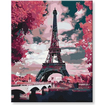 Malování podle čísel Eiffelova věž v Paříži