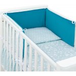 Mamo-Tato Mantinel s povlečením 3D sada Nature/velvet 135 x 100 cm – Zboží Dáma