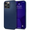 Pouzdro a kryt na mobilní telefon Apple Spigen pro iPhone 14 Pro MAX - Spigen, Silicone Fit MagSafe Navy Blue