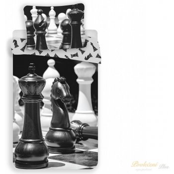 Jerry Jerry Fabrics Povlečení fototisk Šachy 140x200 70x90