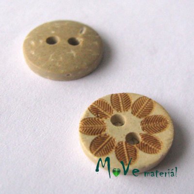 Knoflík kokosový 13mm, 2ks – Hledejceny.cz