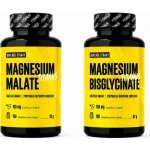 TITANUS Magnesium bisglycinát + Magnesium malate hořčík 100 kapslí – Hledejceny.cz