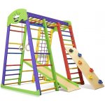 KinderSport hrací sestava EcoMini s ribstole, skluzavkou a lezeckou stenou – Zbozi.Blesk.cz