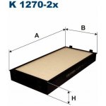 K1270-2X FILTRON Filtr, vzduch v interiéru – Hledejceny.cz