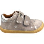 KTR dětská barefoot obuv stříbrné hvězdičky