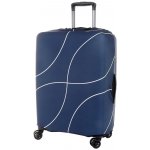 Obal na kufr T-class® (modrá s čárami), 3356 Velikost: M - 50 x 35 x 20 cm – Zboží Mobilmania