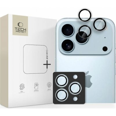 Tech-Protect 121030 Camring Fit+sklo na fotoaparát Apple iPhone 17 Pro / iPhone 17 Pro Max Clear – Zboží Živě