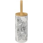 5five simply smart keramický bambusový WC kartáč Blackflora černý – Hledejceny.cz