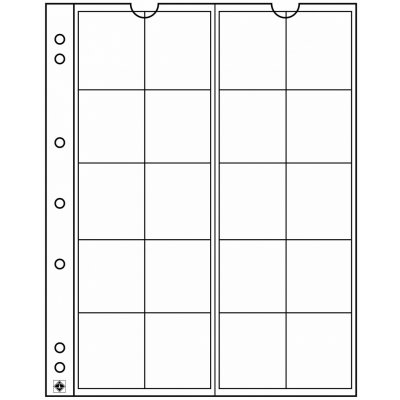 Leuchtturm albové listy NUMIS Maximální průměr mince 34 mm 20 polí – Zbozi.Blesk.cz