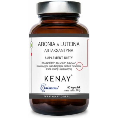 Kenay Aronia Lutein Astaxanthin 60 kapslí – Hledejceny.cz