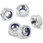 Matice Jeboler M5 50 kusů, samojistné matice z nerezové oceli A2 V2A 304, pojistné matice Din 985 s – Hledejceny.cz