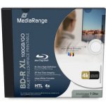 Mediarange BD-R 100GB 4x printable jewel 1ks (MR520) – Zboží Živě