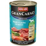 Animonda Gran Carno Fleisch Adult losos & špenát 6 x 400 g – Hledejceny.cz