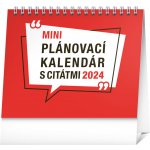 Presco Group Stolní Plánovací s citáty 16,5 × 13 cm 2024 – Zbozi.Blesk.cz