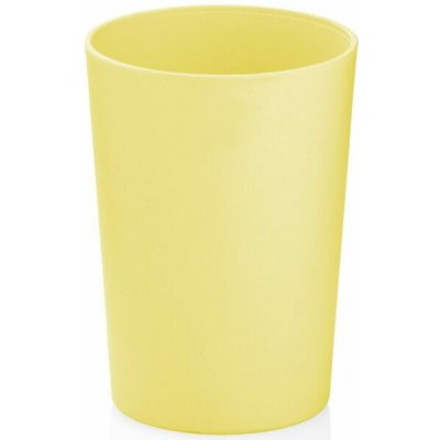 KELA Pohár Marta plast žlutá 11 x 8 cm KL-24557 – Sleviste.cz