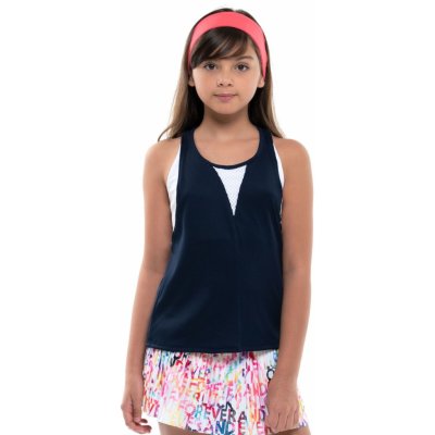 Lucky in Love Techno Tropic Play All Day Layer Tank Girls white/midnight – Zboží Dáma