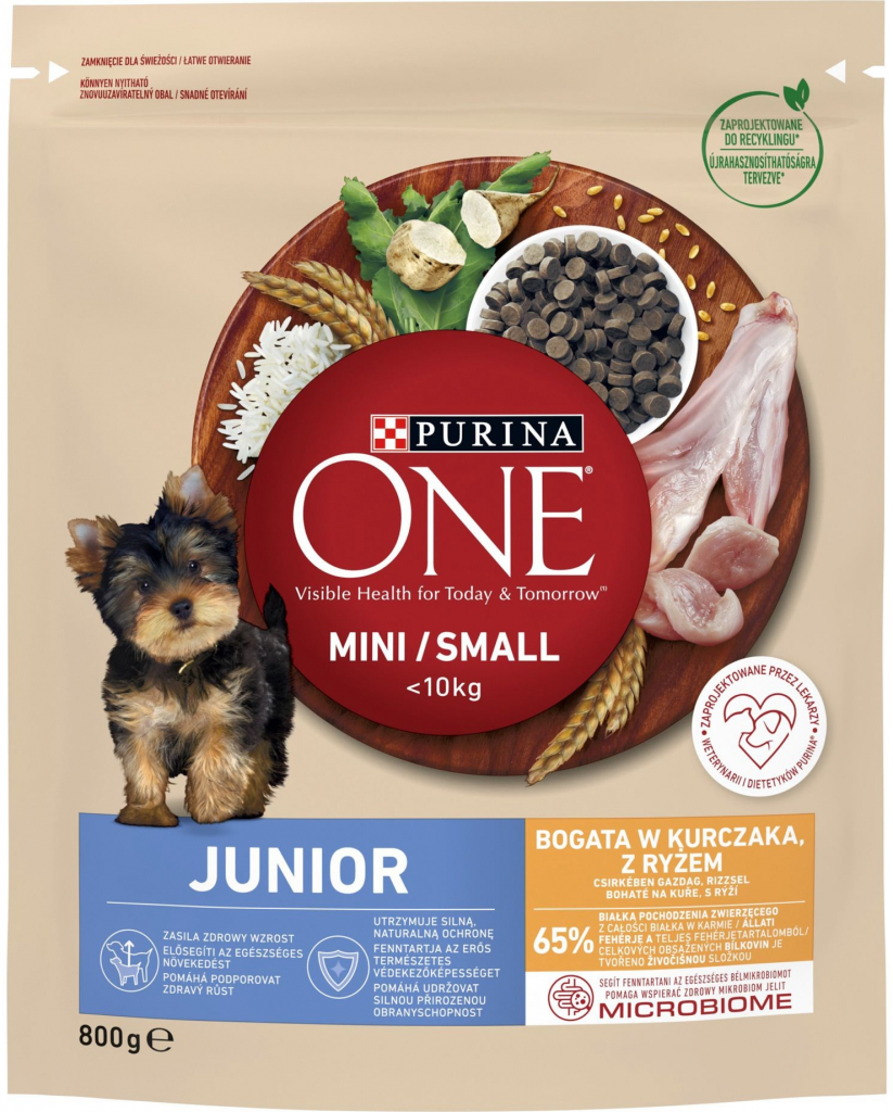 Purina ONE Mini Junior 0,8 kg
