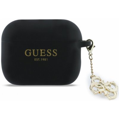 Guess 4G Charm Silikonové Pouzdro pro AirPods Pro 3 Black GUAP3LECG4K – Hledejceny.cz
