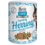 Brit Care Snack Superfruits Herring Dospělé, sterilizované kočky 100 g – Hledejceny.cz