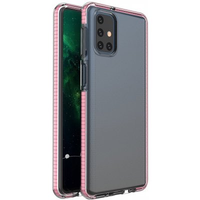 Pouzdro Spring Case TPU Samsung Galaxy M51 light růžové