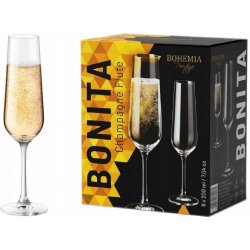 BOHEMIA PRESTIGE BONITA SKLENICE NA ŠAMPAŇSKÉ 6 x 200 ml