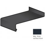 BLIX parapet pozink 0,5 x 340 RAL 7016 černá antracit