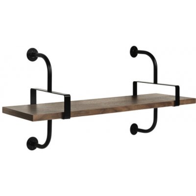 Gubi Police Démon Shelf 2, 95cm, 1 shelf, walnut – Hledejceny.cz