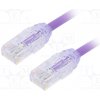 síťový kabel Panduit UTP28X3MVL Patch, F/UTP,TX6A-28™, 6a, drát, Cu, LSZH, 3m, fialový