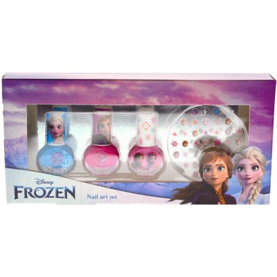 Disney Frozen lak na nehty pro děti 3 x 4 ml dárková sada – Zboží Mobilmania
