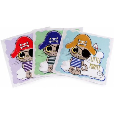 Dětský obrázkový kapesník - mix vzorů pirát – Zboží Dáma