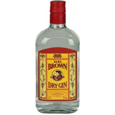 Earl Brown Dry Gin 37,5% 0,7 l (holá láhev) – Sleviste.cz