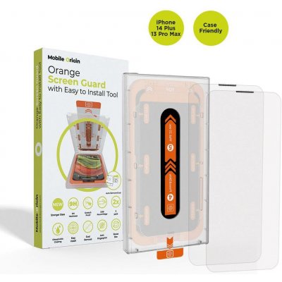 Mobile Origin Screen Guard iPhone 14 Plus / 13 Pro Max 2ks s aplikátorem SGA-i14Plus-2pk – Sleviste.cz