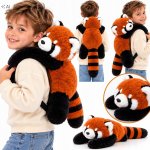 Hračka zátěžová Solid Trust Panda červená 1,5 kg 65 cm – Hledejceny.cz