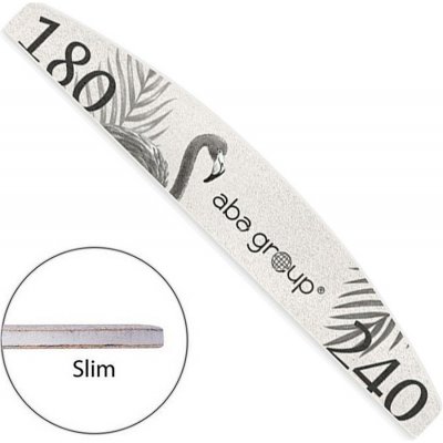Aba Group Pilník na nechty flamingo Slim 180/240 loďka – Sleviste.cz