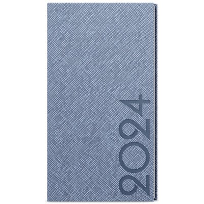 Baloušek Tora 7,5 x 15 cm týdenní 2024 modrošedý – Zbozi.Blesk.cz