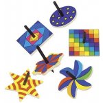 Goki Dřevěná káča III barevná – Sleviste.cz