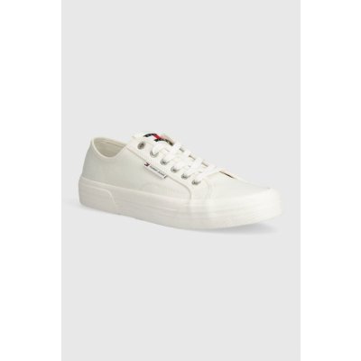 Tommy Jeans TJM Lace up canvas pánské béžová EM0EM01365 – Hledejceny.cz