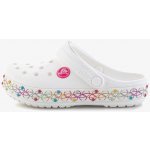 Crocs Crocband Stretch Necklace Kids Clog T dívčí nazouváky 20827094S Smetanové – Hledejceny.cz