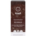 Khadi rostlinná barva na vlasy Henna POPELAVĚ HNĚDÁ 100 g – Zboží Dáma
