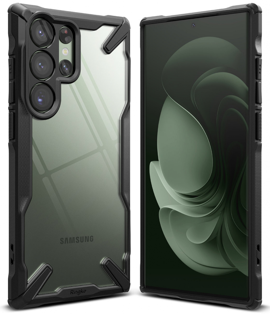 Pouzdro Ringke Fusion X Samsung Galaxy S23 Ultra černé